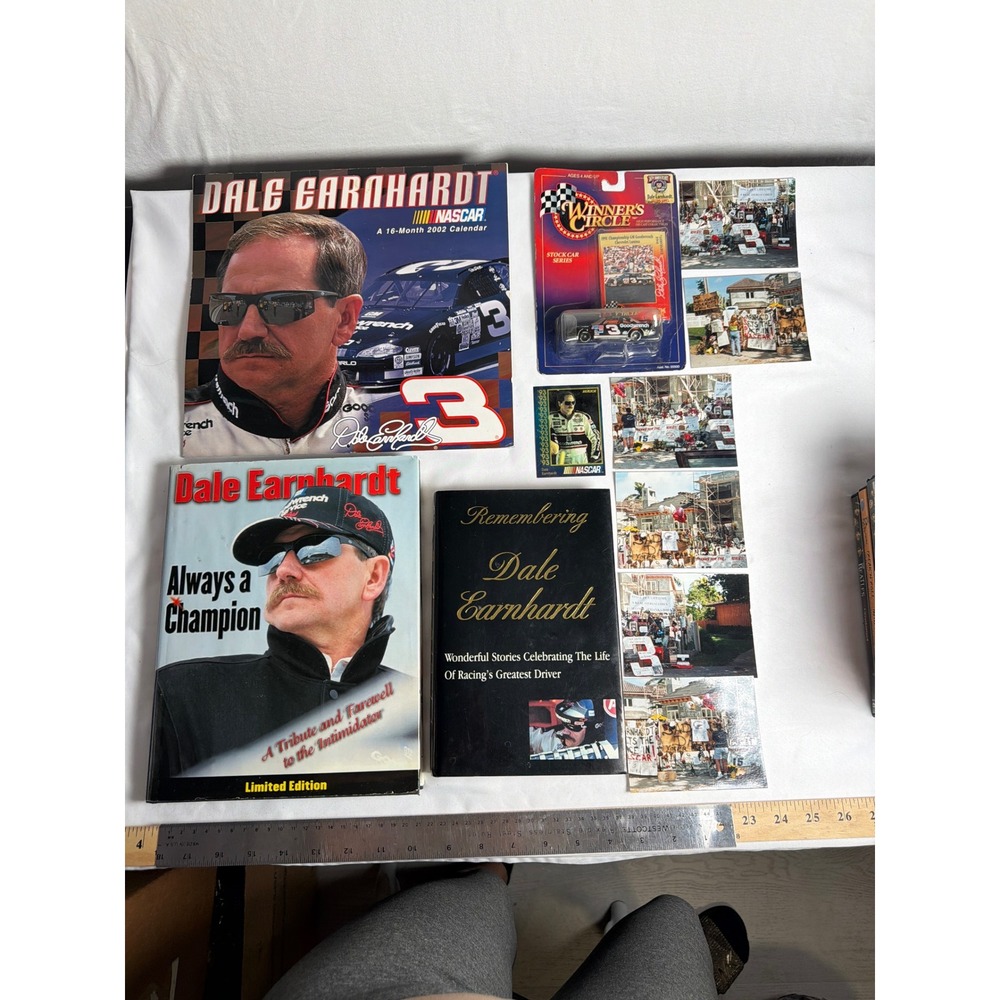 RARE VINTAGE Dale Earnhardt Memorabilia Collection Unisex OS Multi Good